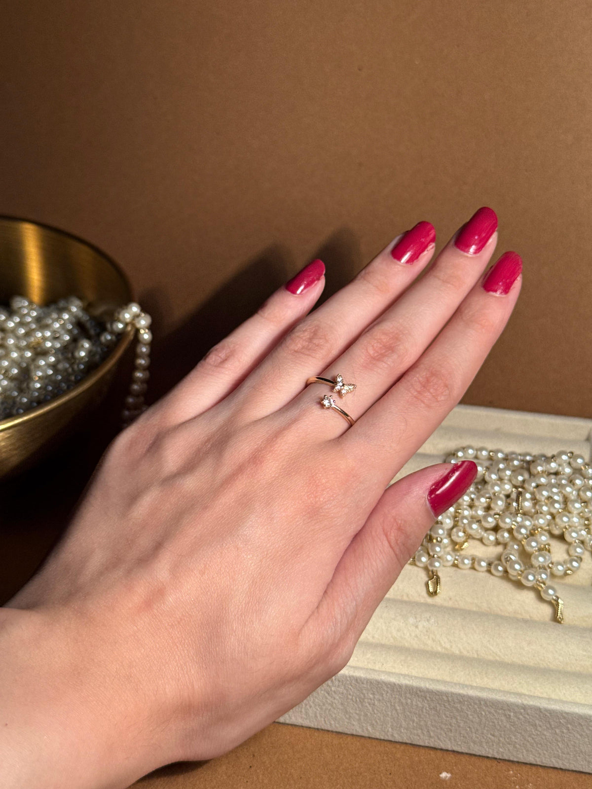 Moon Gold Ring