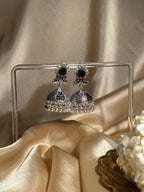 Phool chirya oxidized khass collection-silver and black