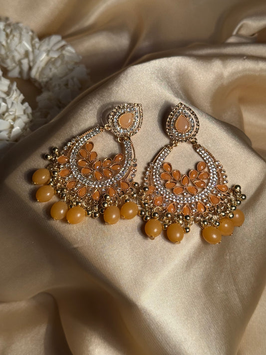 Nilofer khass collection-gold and orange