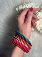 thread bangles multi