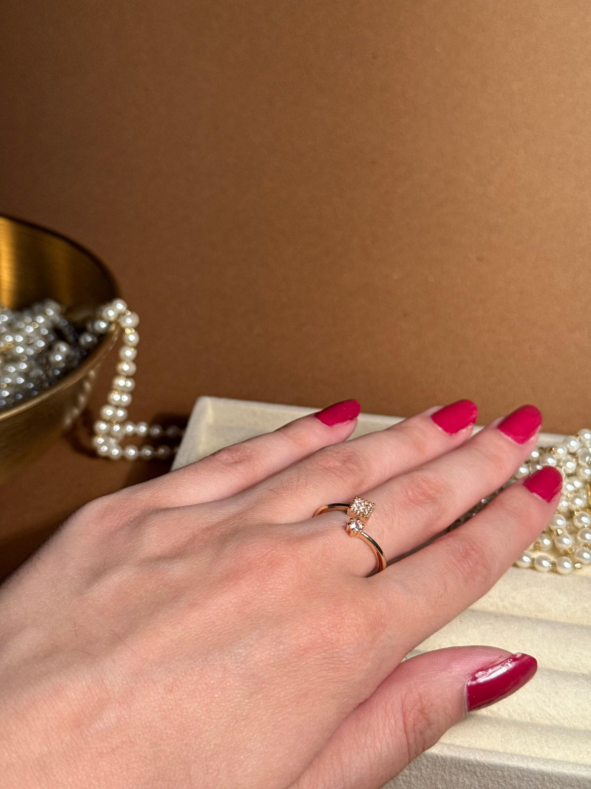 Square Gold Ring