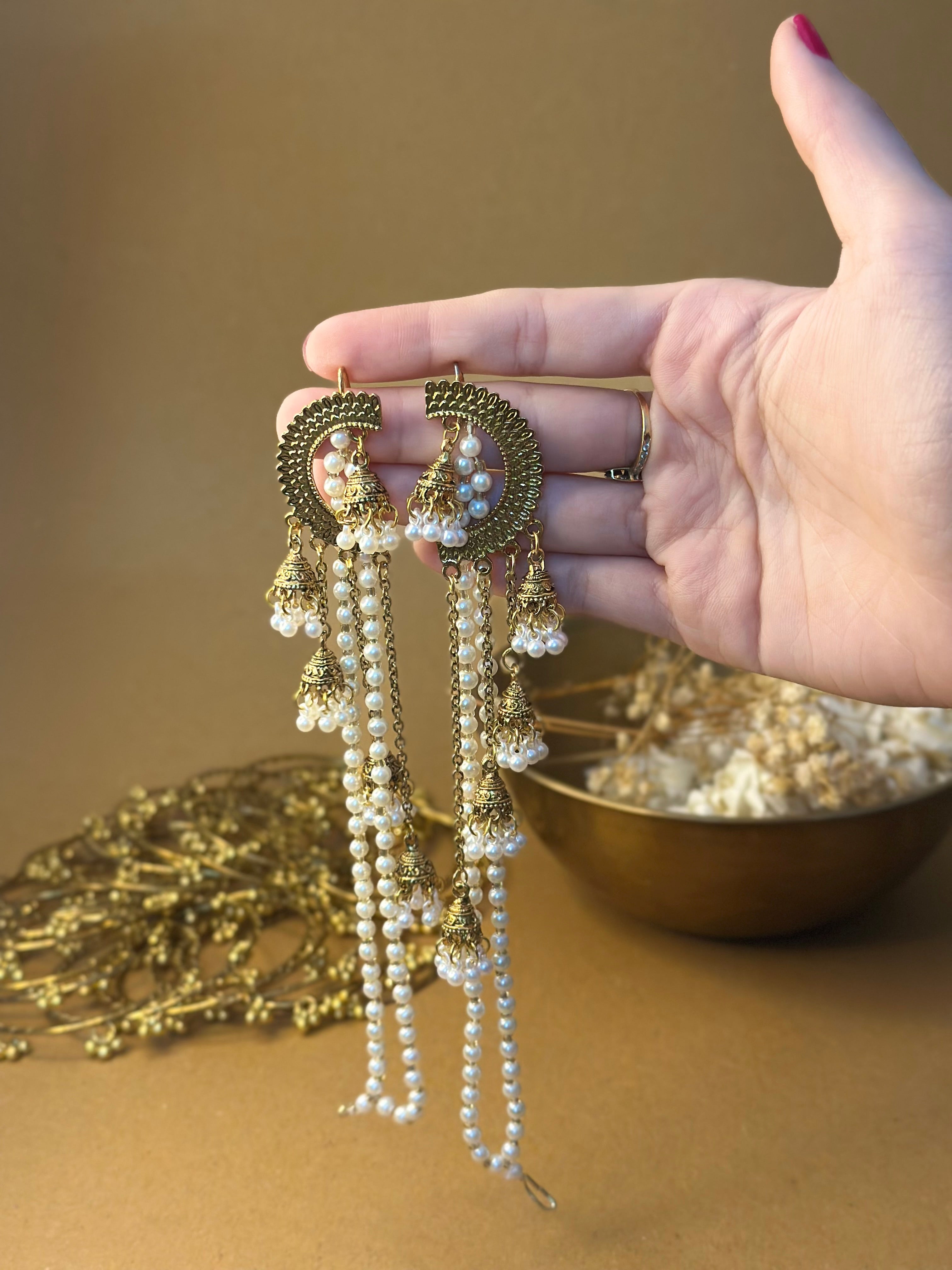 Hania OG gold with pearl saharay bundle