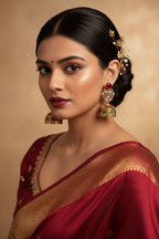 Kamdaani Jhumkay - Red