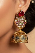 Kamdaani Jhumkay - Red