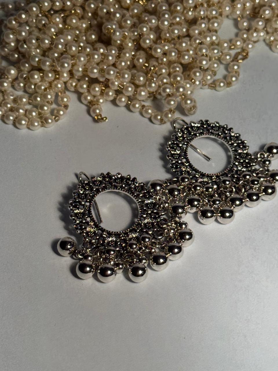 Chan Chan Earrings - Silver