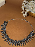 Oxidized Necklace - Morni