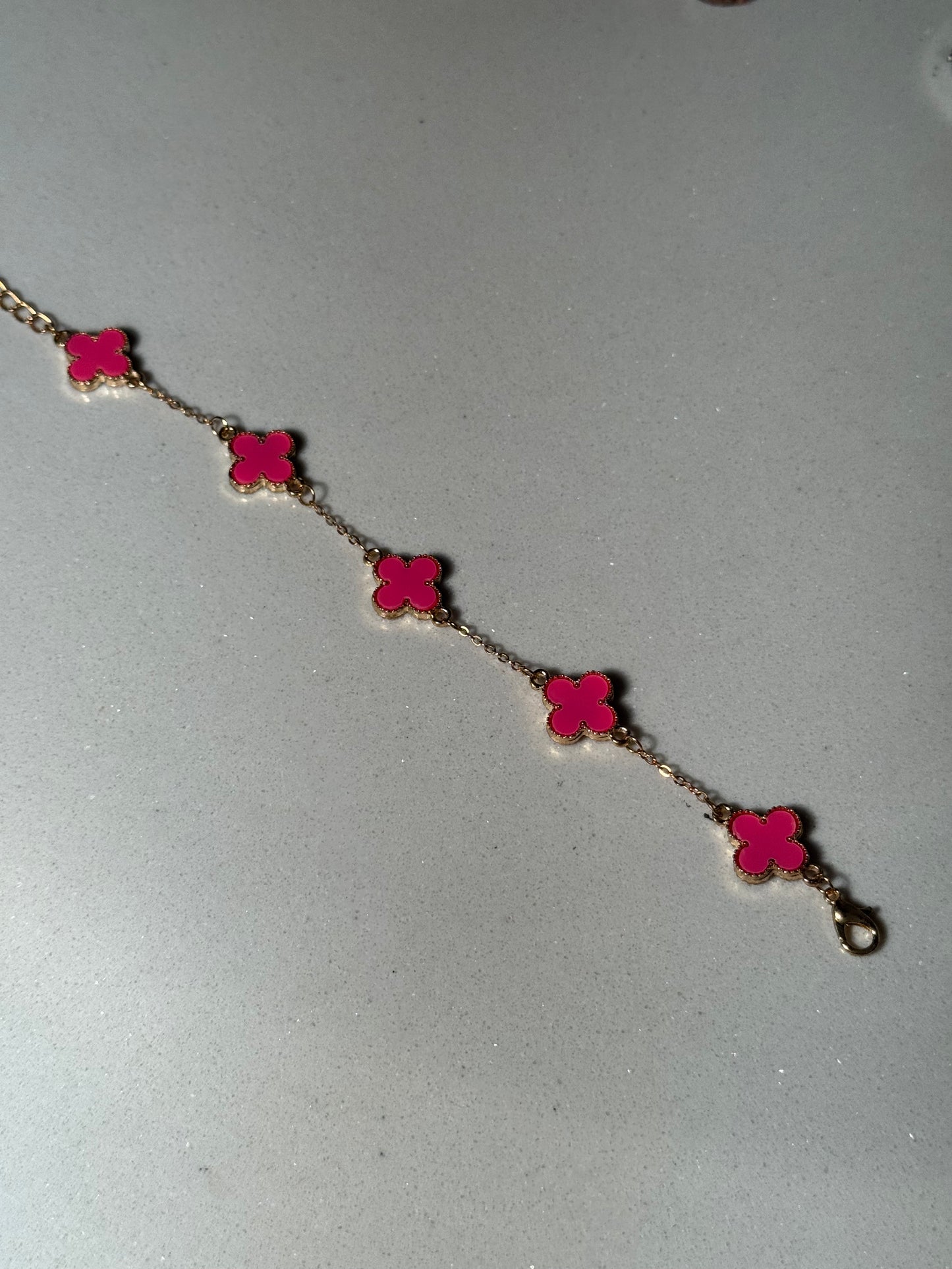 Red Marble Bracelet