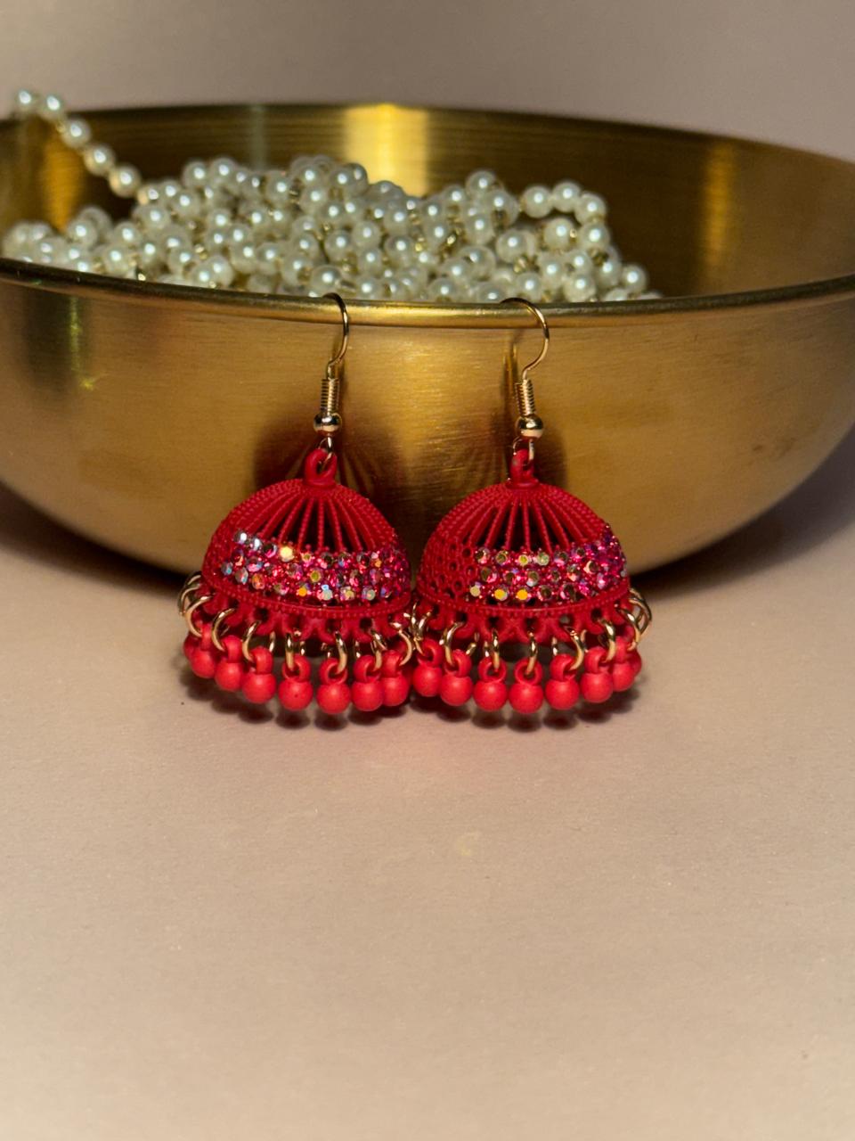 Matt jhumki heer - Red