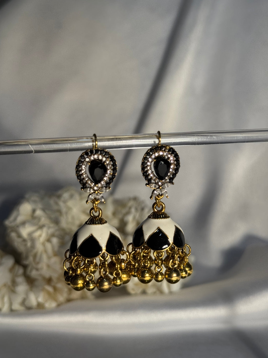 Charcoal black Earrings for Women