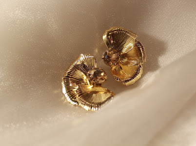 Chunky Earrings - Gold