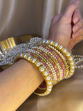 Moti Rani bangles - Pink (blush)