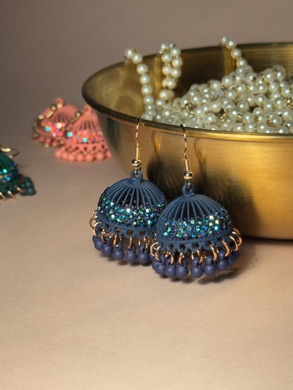 Matt jhumki heer - Blue
