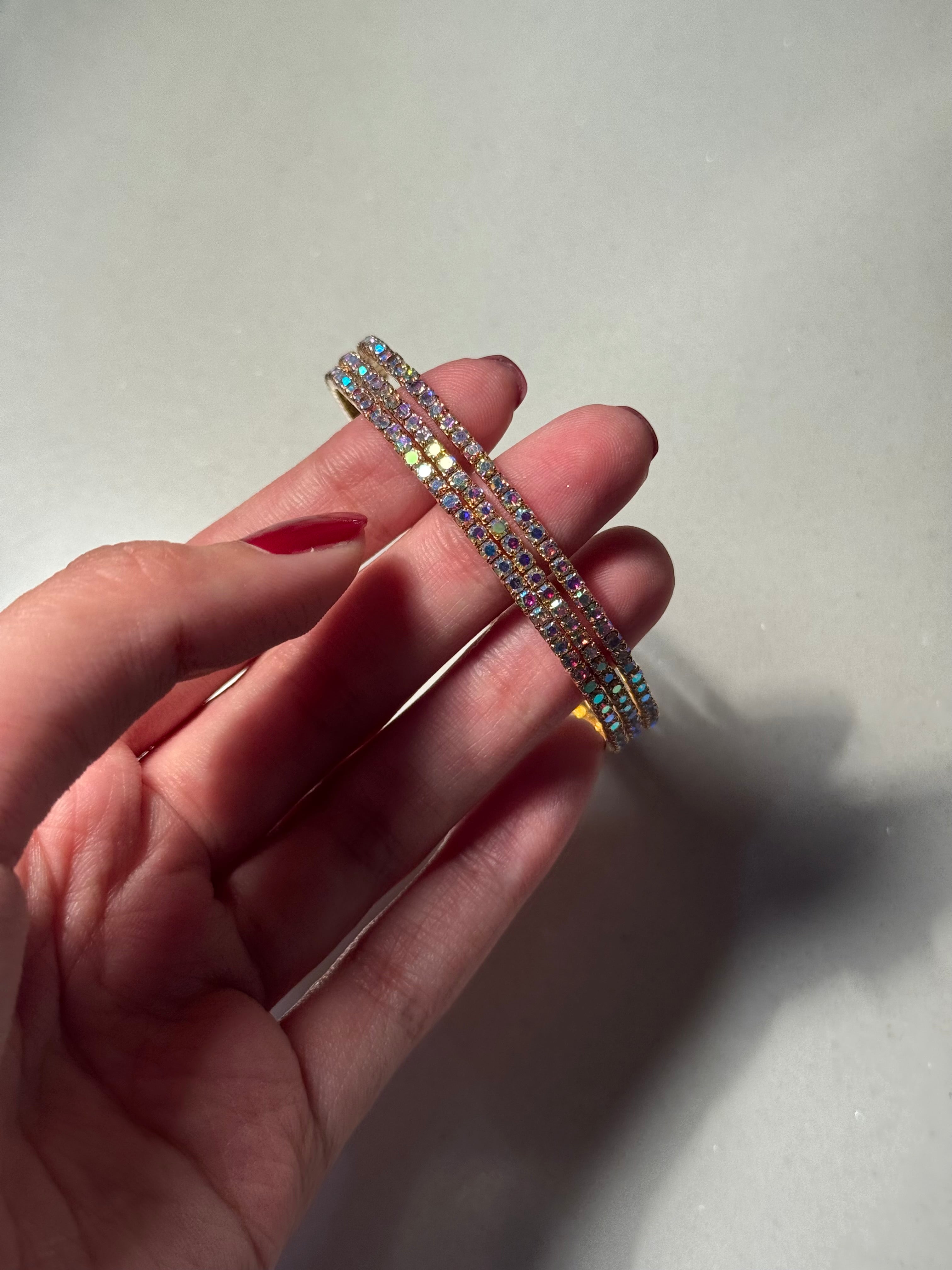Twilight Charm bracelet (gold holographic )