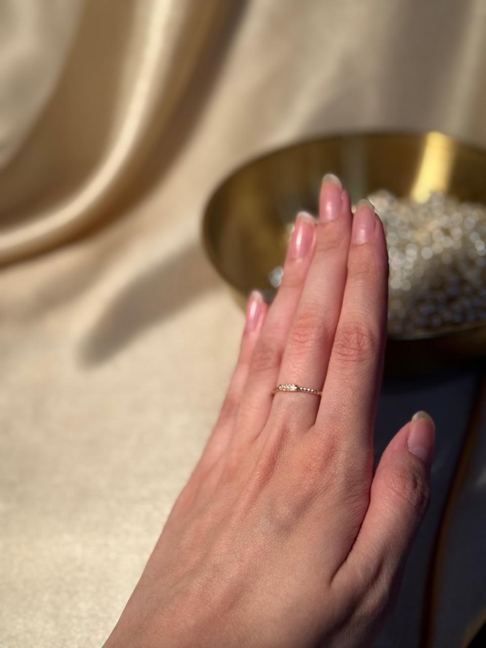Delicate Ring Gold - 18