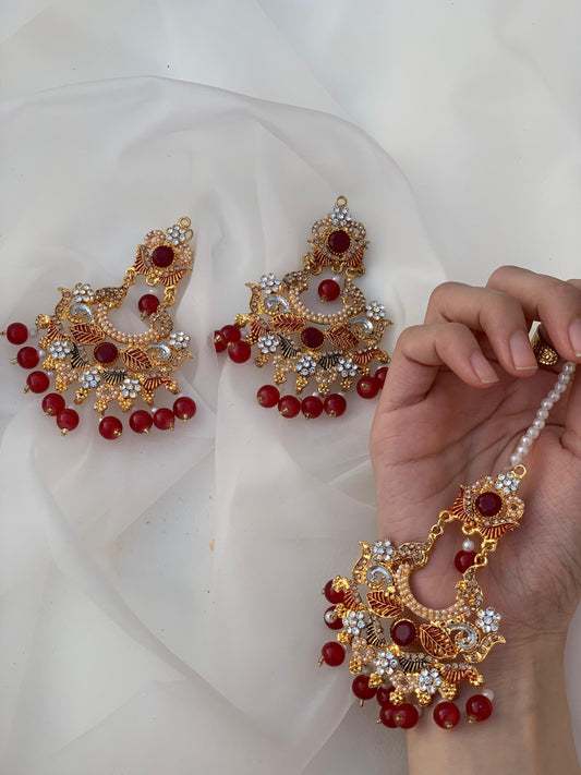 Noor jehan collection (Maroon)