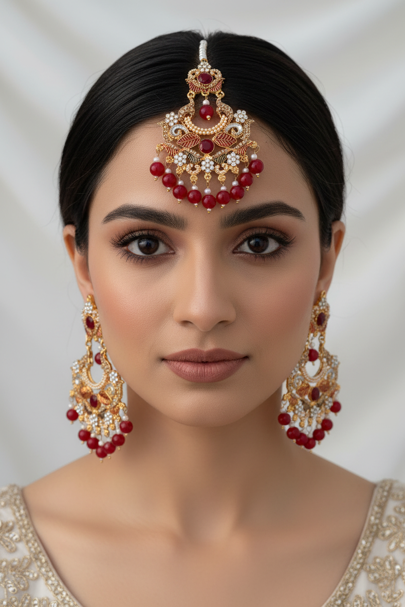 Noor jehan collection (Maroon)