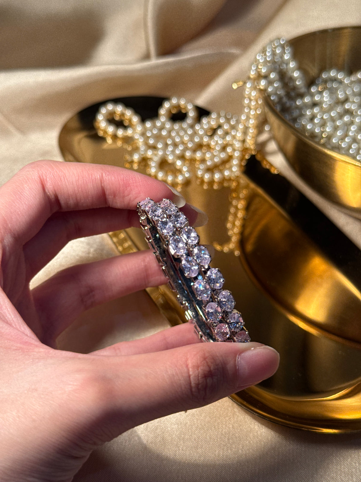Silver karra bangle (kids collection)
