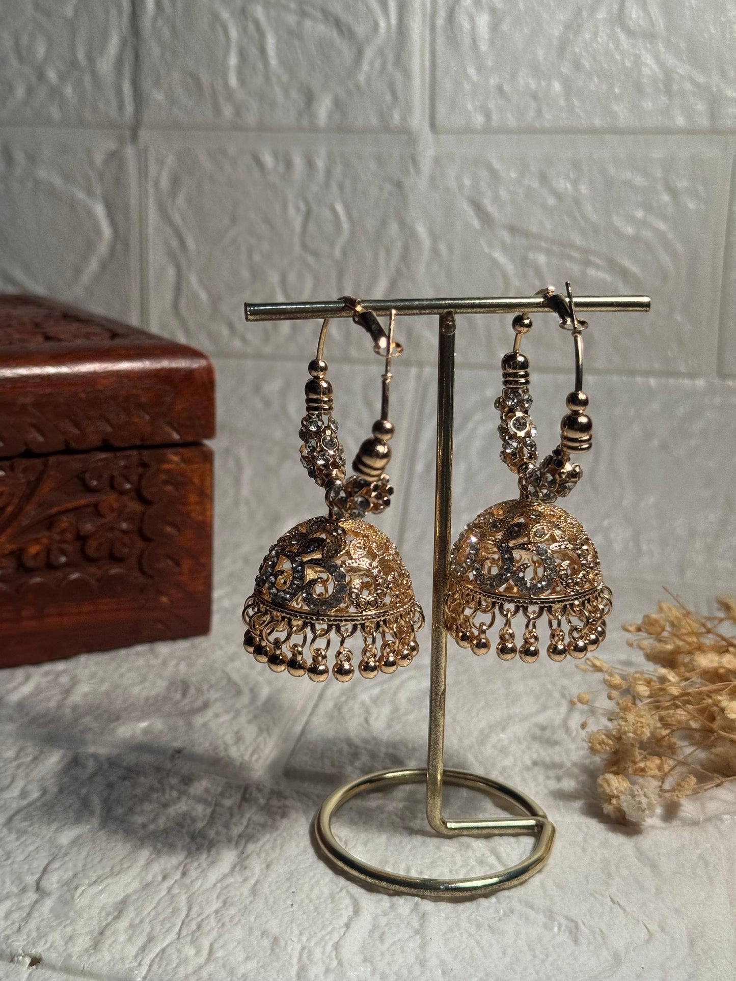 Bano Bali - gold with silver beads