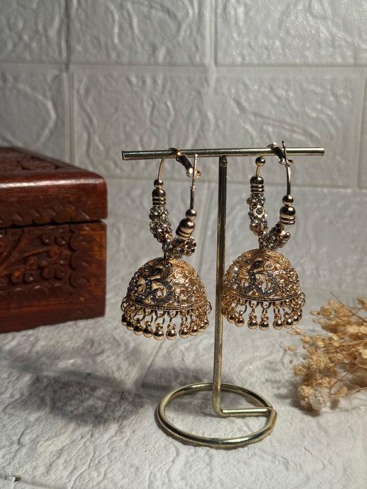 Bano Bali - gold with silver beads