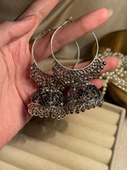Bano Bali - silver with black beads 0.2
