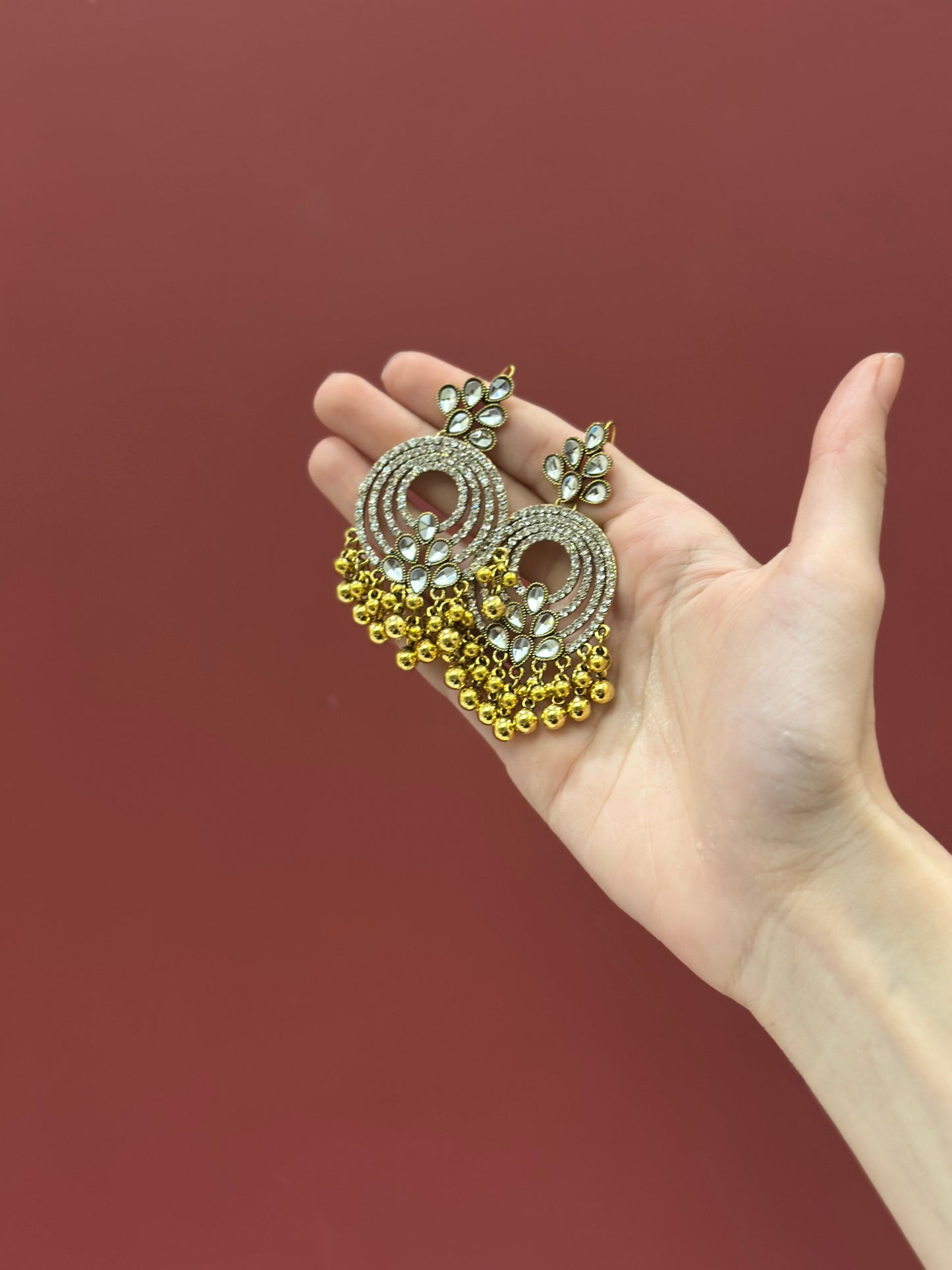 6 Ringlets Antique Gold and silver