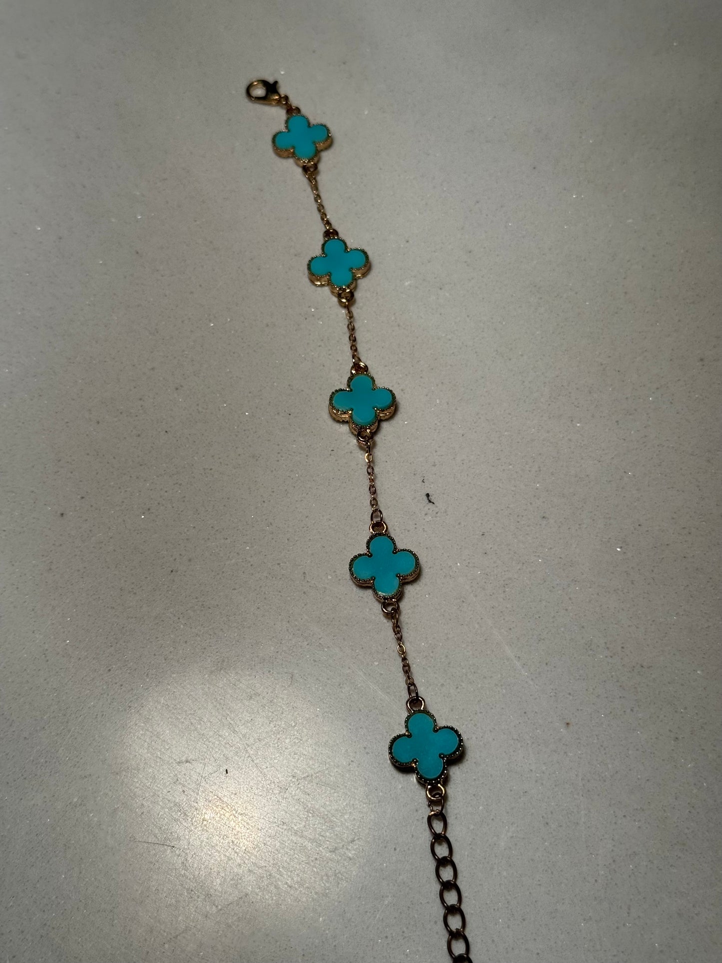 Blue Marble Bracelet
