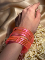 Viral Jelly bangles - shocking pink