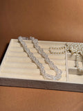 Crystal Chain - White