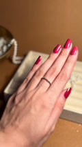 Elara Dotted Silver Ring