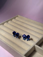 Bow Ties Studs - Dark Blue