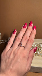 Mermaid silver ring