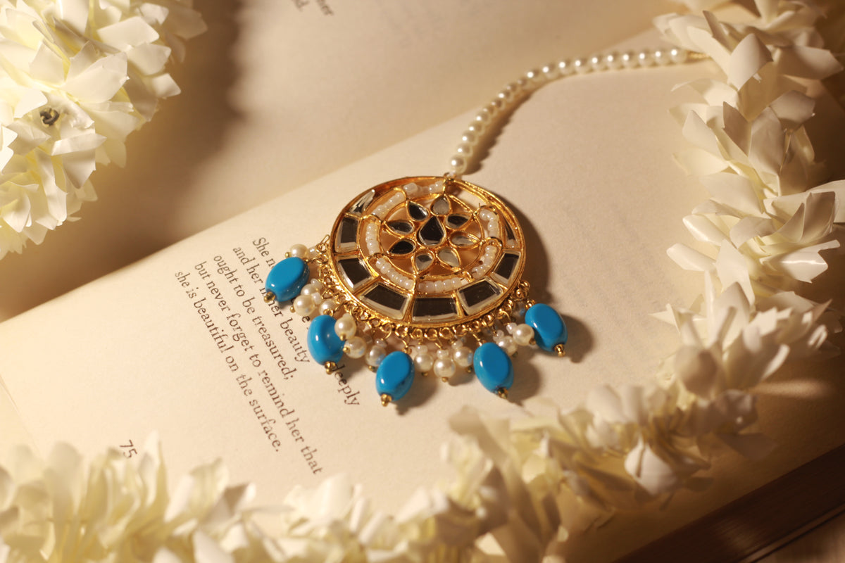 BN-15 Chand Bindi - Blue