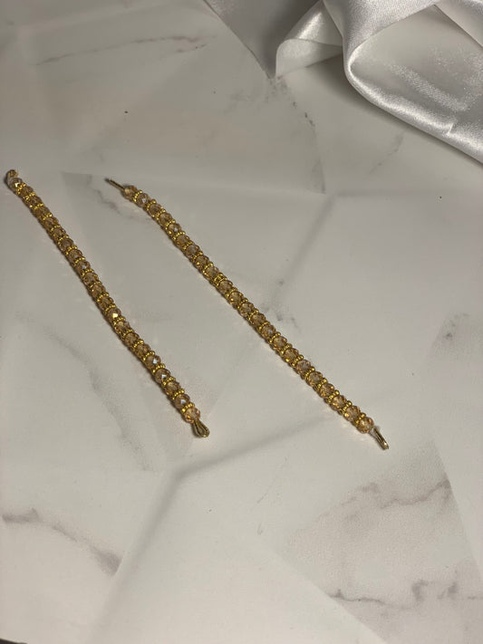 Gold sahary (Pair)