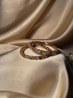 Prism bangles Gold - Yellow & White  (kids collection)