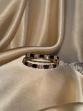 Prism bangles Gold - Black & White  (kids collection)