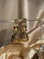 Dadi ki antique jhumkiyan khass collection  multi and gold