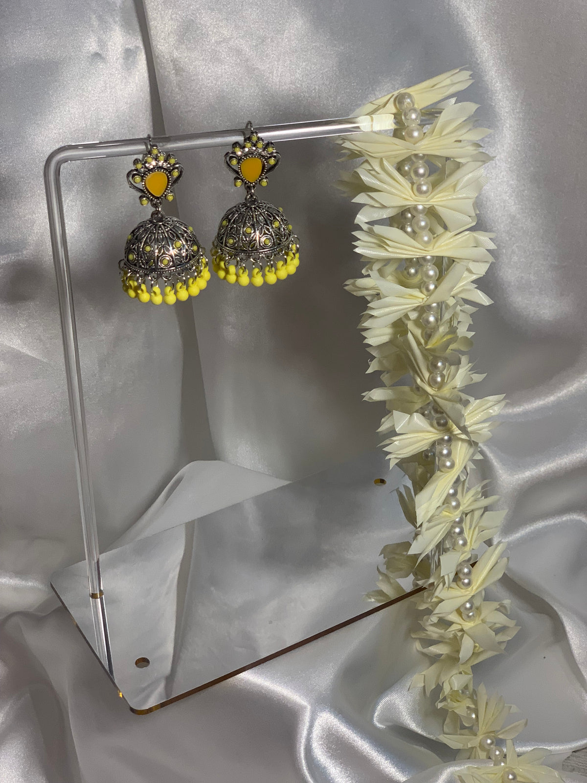 Hurrem Jhumkay (Yellow)