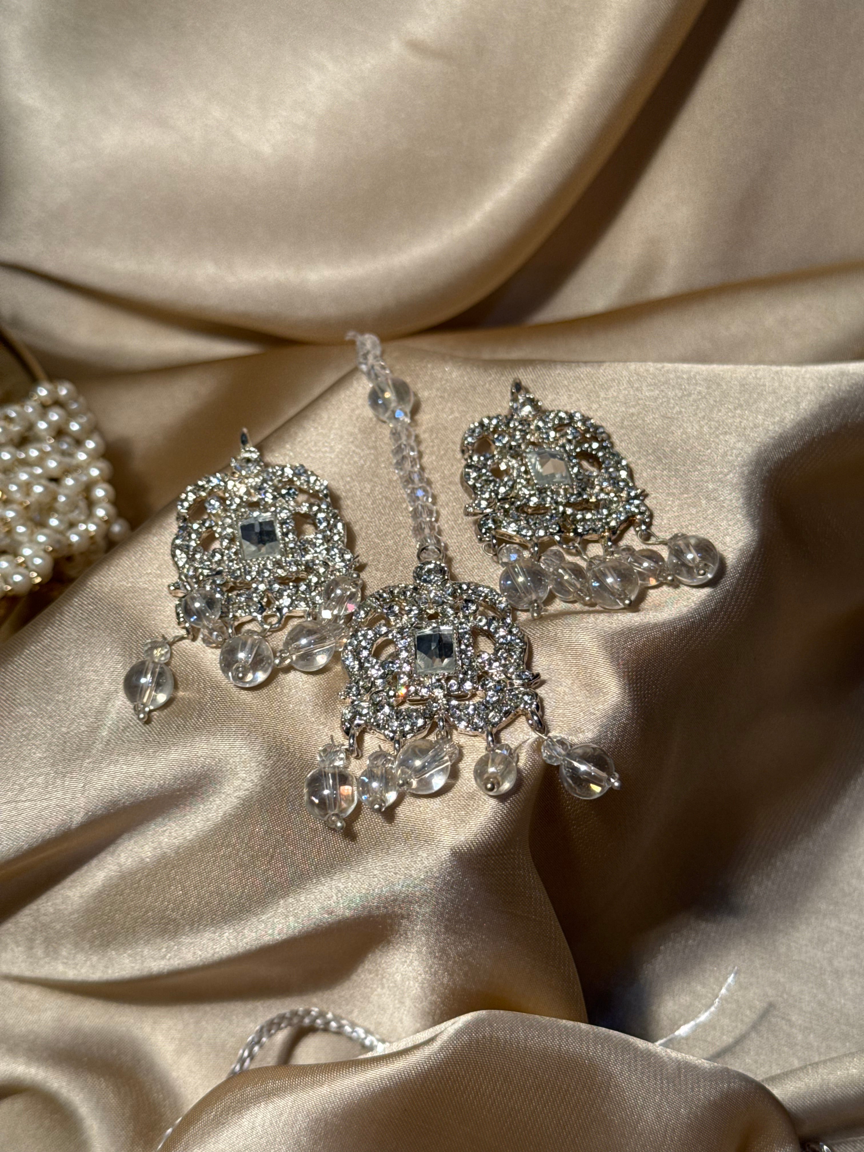 mahenur set - silver