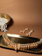 Kundan sheesha - beige