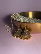 Meena karri antique Earrings - Copper