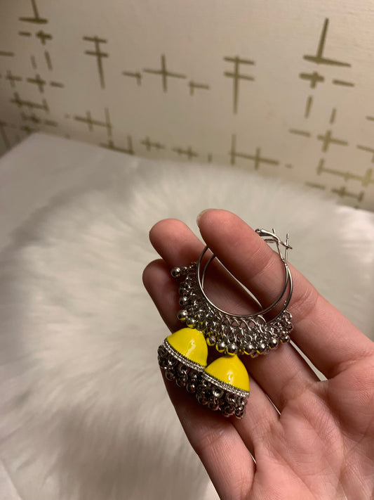 Moti Meena Bali (Yellow)