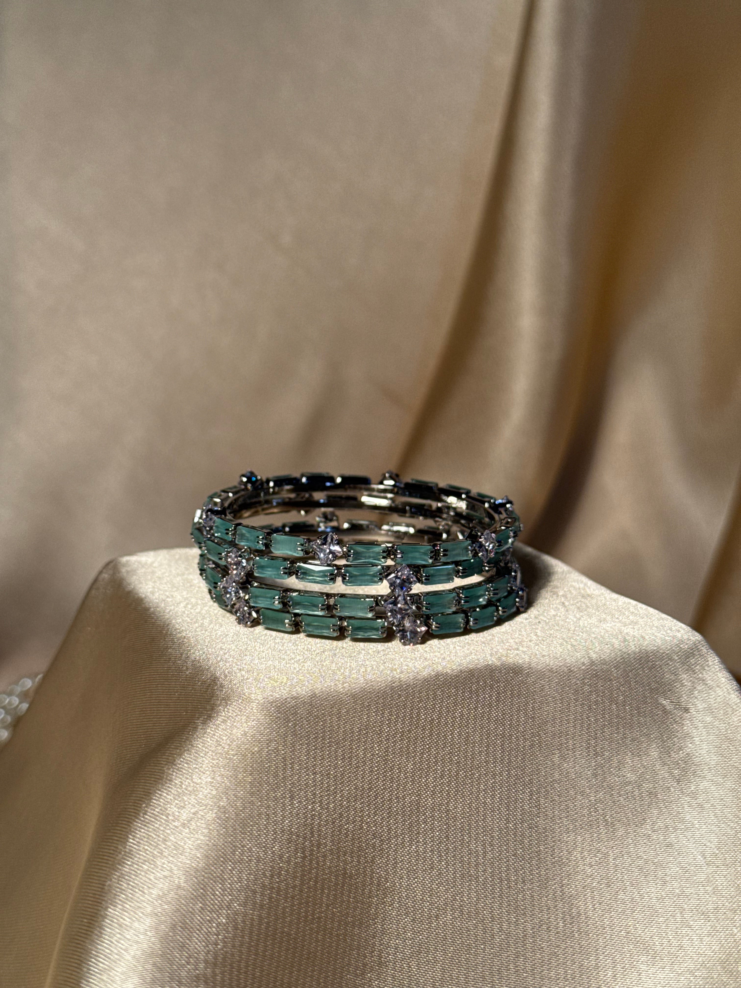 Turquoise noor bangle (kids collection)
