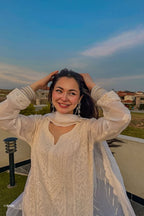 Hania jhumky silver