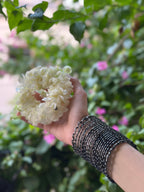 Raindrop bangle (6) black