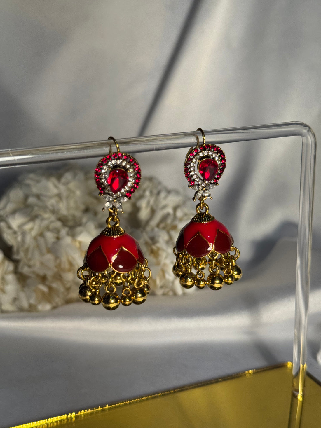 Maroon Earrings for Women