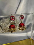 droplet bedazzled Rang-e-desi maroon