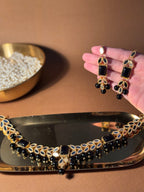 Kundan sheesha - black