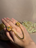 Moon Sona Double Ring - Grey
