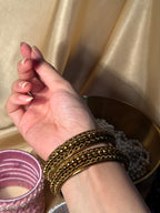 Gold bangle rozana collection
