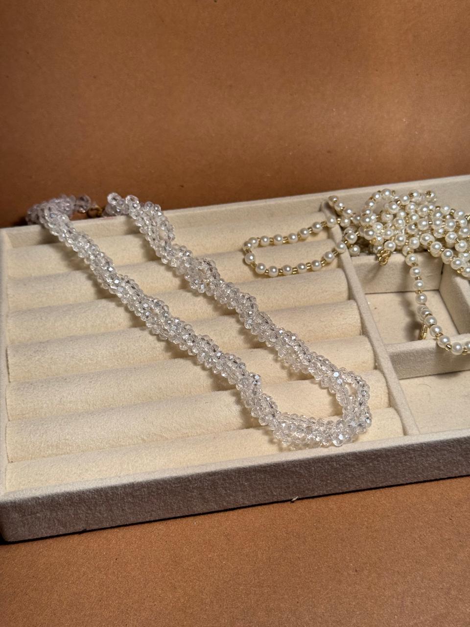Crystal Chain - White